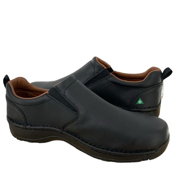 Red Wing Safety Work Shoes Men's Size 11.5 Slip Oil Resistant Leather Black - Picture 5 of 11